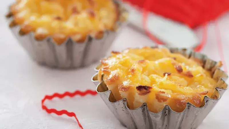 Košíčky s citronovo-jablečným krémem