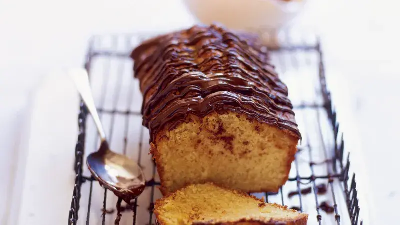 Pomerančový piškotový chlebíček