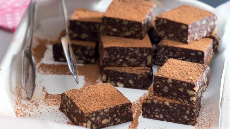 Raw brownies