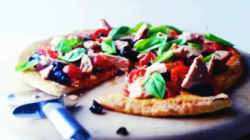 Blesková pizza s tuňákem