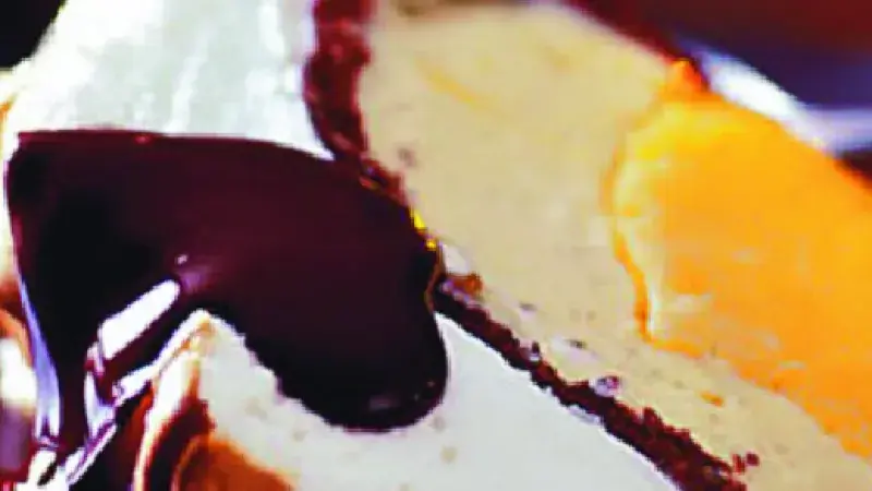 Čokoládovo-pomerančová bomba Aljaška