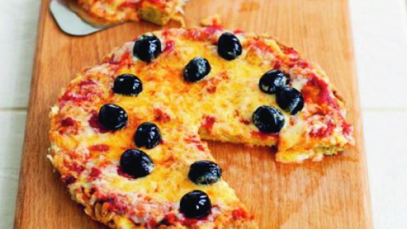 Omeleta à la pizza