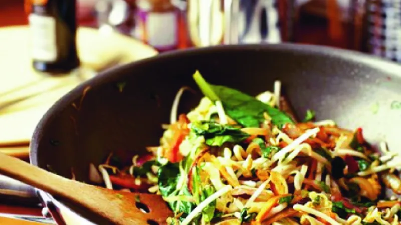 Rychlá pánev v orientálním stylu