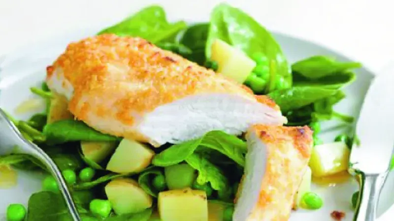 Parmazánové jarní kuře