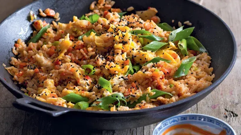 Smažená rýže s kimči