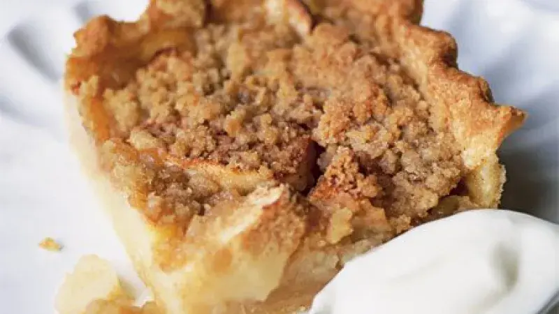 Křehký jablečný koláč