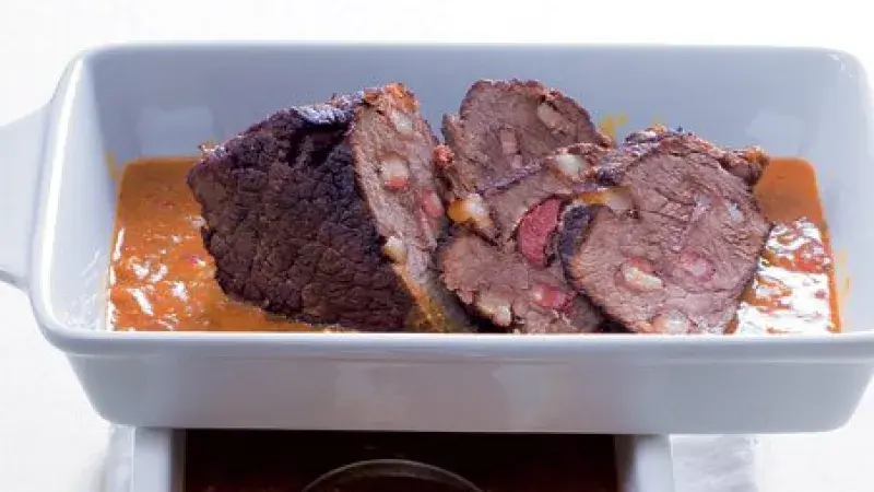 Hovězí pečeně po cikánsku