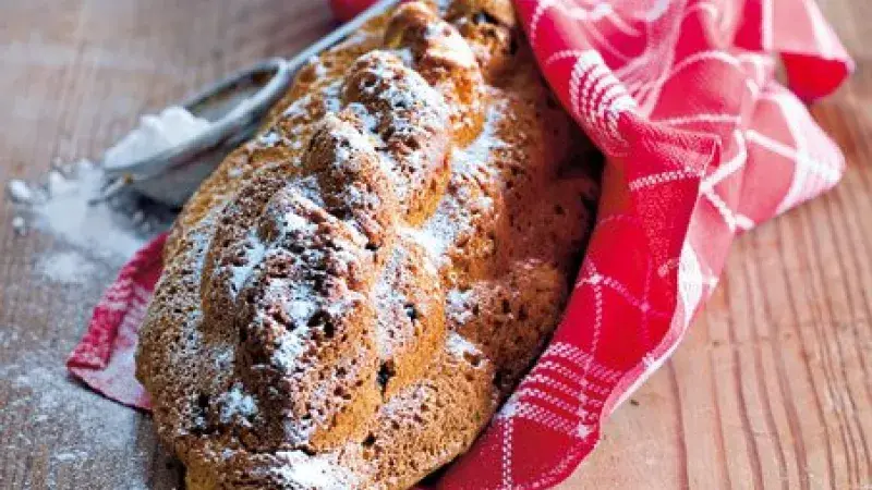 Tvarohová vánočka