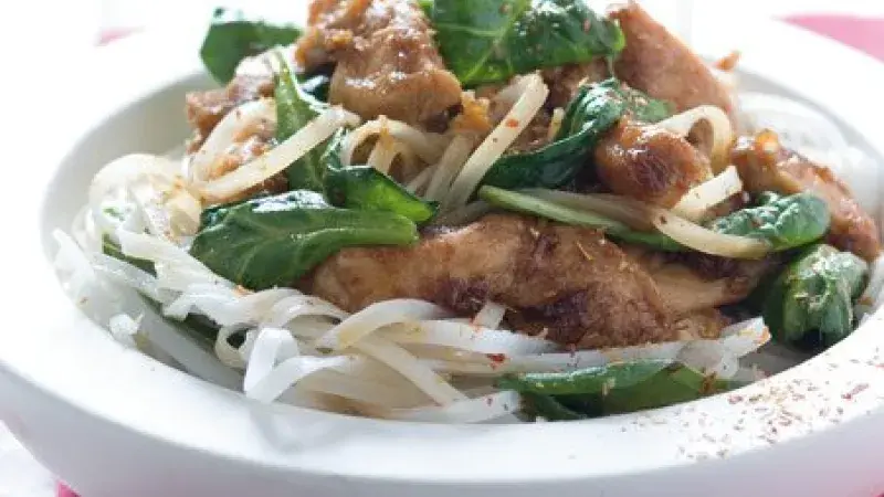 Kuřecí nudličky s pomerančem po asijsku