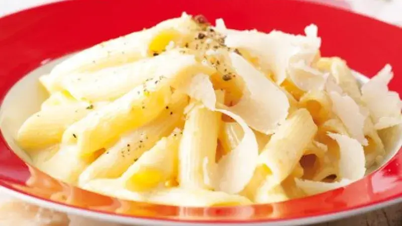 Krémové penne s citronem