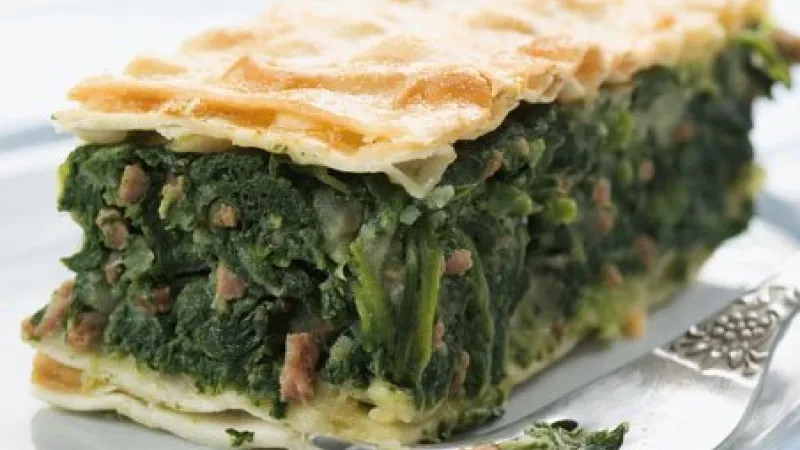 Macesy plněné špenátem a mletým masem