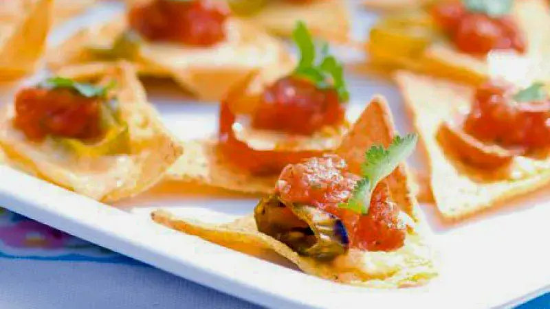 Nachos se salsou