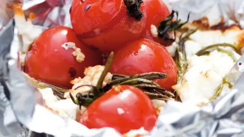 Rajčátka v alobalu