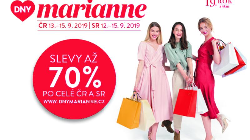 Dny Marianne 2019 se blíží!