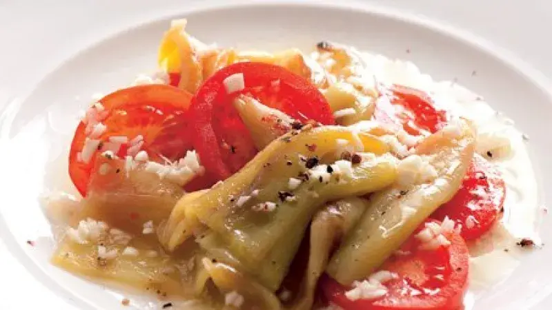 Salát z pečených paprik