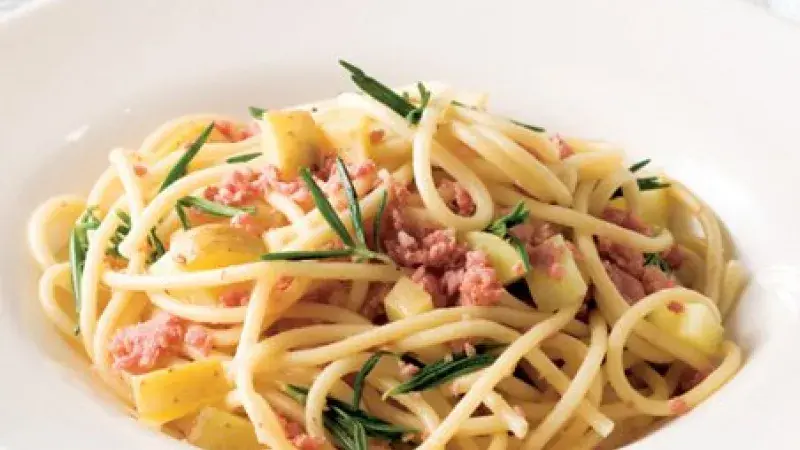 Špagety s bramborami