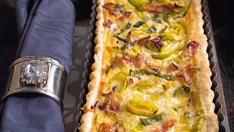 Pórkový koláč