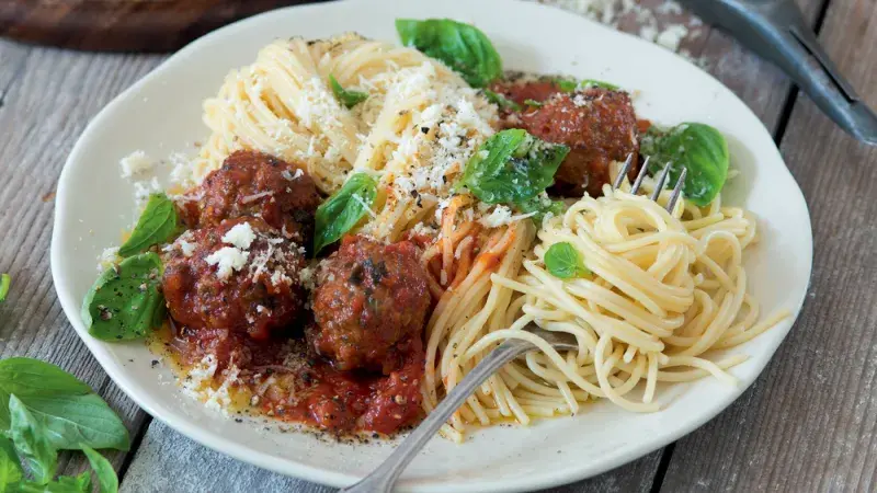 Masové kuličky v rajčatové omáčce