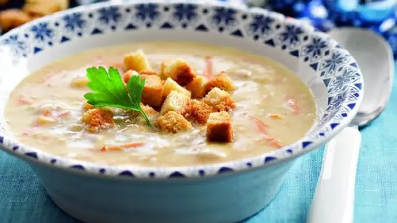 Jemná rybí polévka se zeleninou