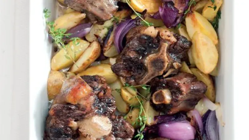 Pečené brambory s oháňkou