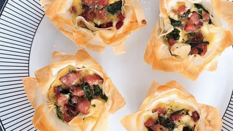 Košíčky s debrecínkou