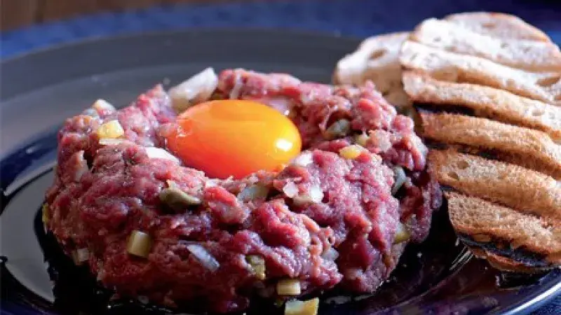 Hovězí tatarský biftek