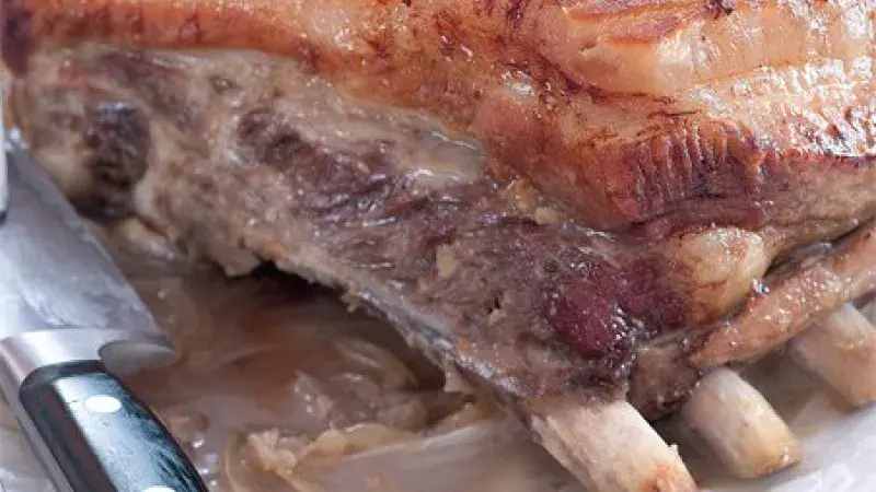 Pomalu pečený bůček