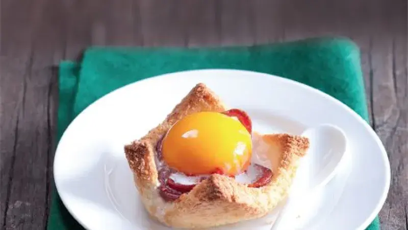 Vejce v toustovém chlebu