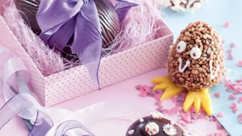 Čokoládová vajíčka s kokosem