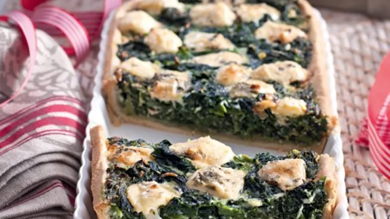 Špenátový koláč