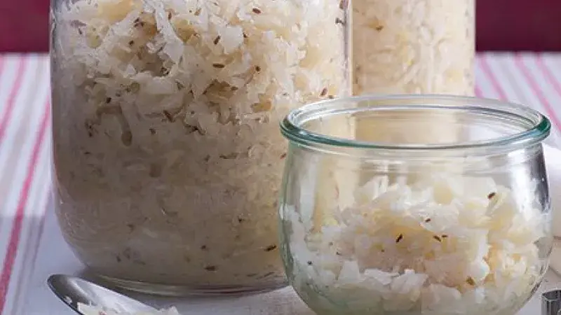 Zelí kvašené ve sklenici