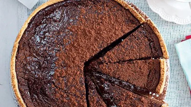 Čokoládový dort se sušenými švestkami (torta nera)