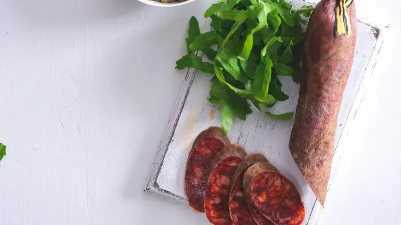 3 ingredience, 3 jídla: chorizo, kapary & rukola