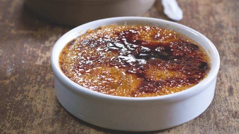 Vánoční crème brûlée