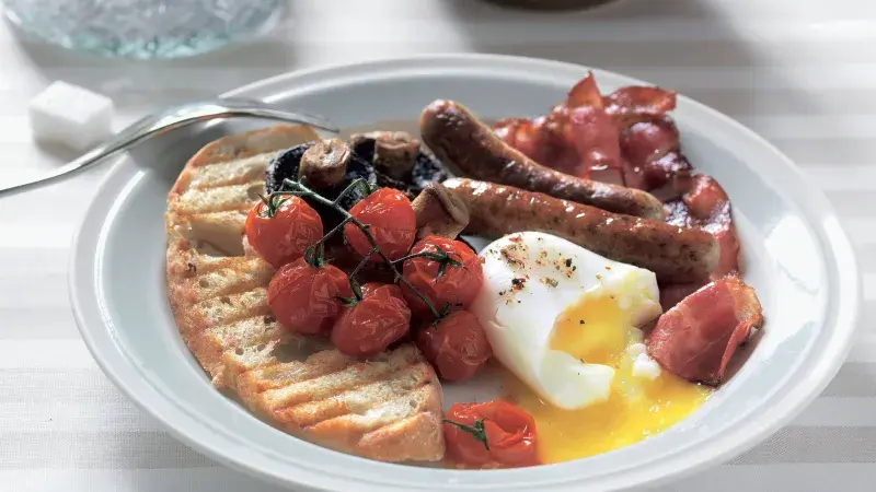 Tradiční anglická snídaně