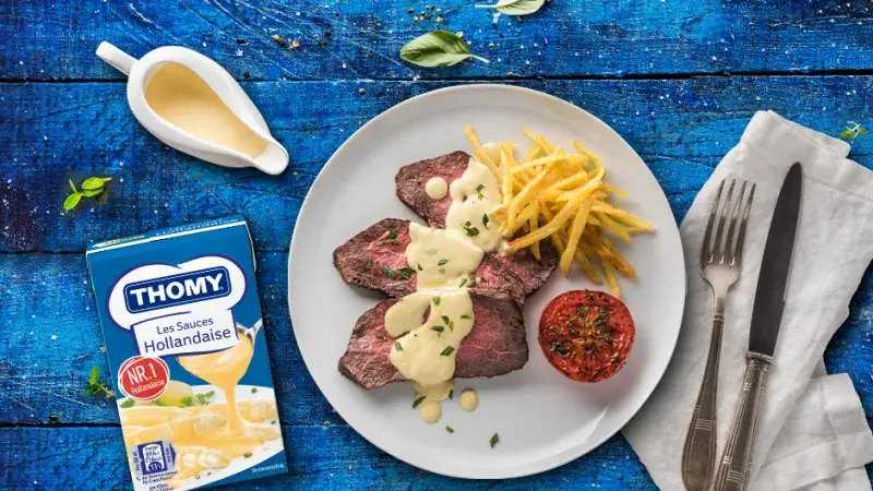 Pohádkový roastbeef s holandskou omáčkou