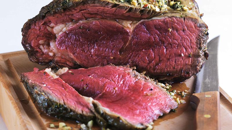 Argentinský steak s marinádou chimichurri