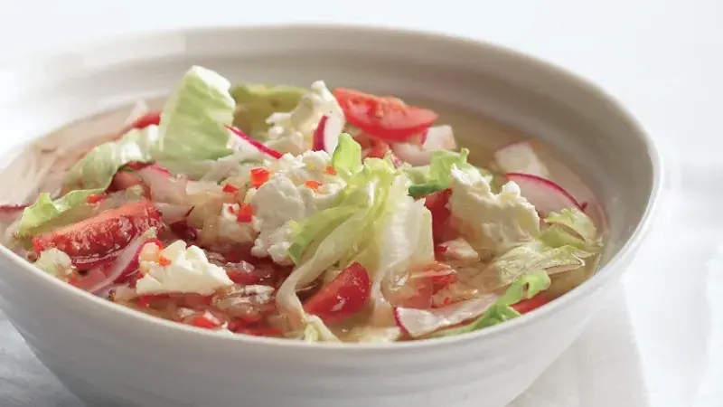 Balkánská polévka se zeleninou