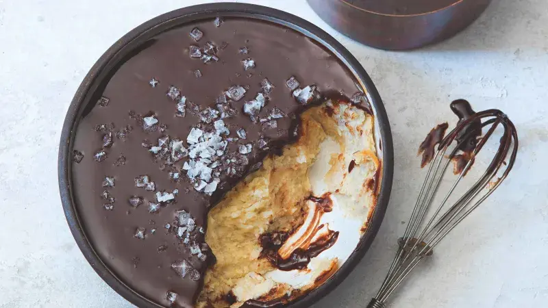 Banánový (ne)koláč s čokoládou