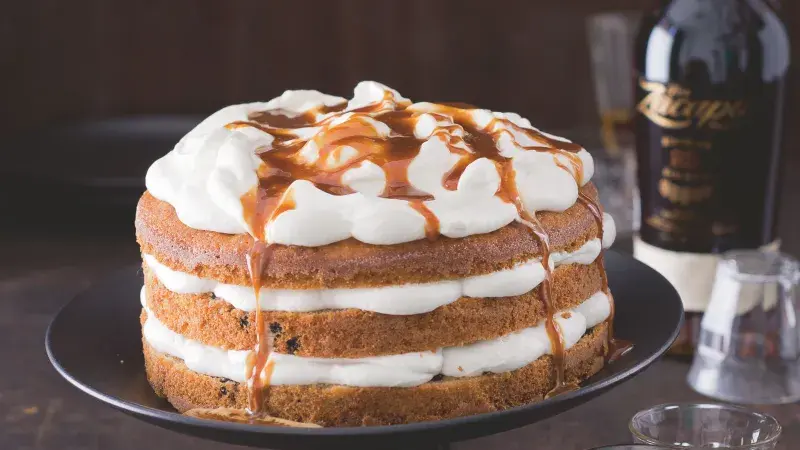 Hruškový cheesecake v medovníku