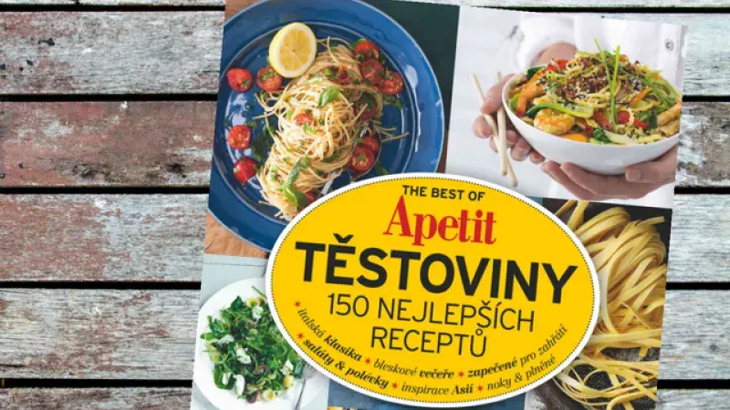 Vyhrajte novou kuchařku THE BEST OF Apetit: Těstoviny