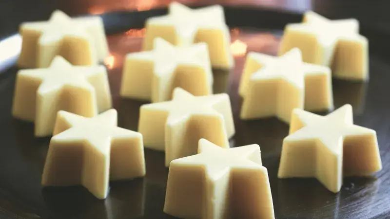 Bílá čokoláda s rumem