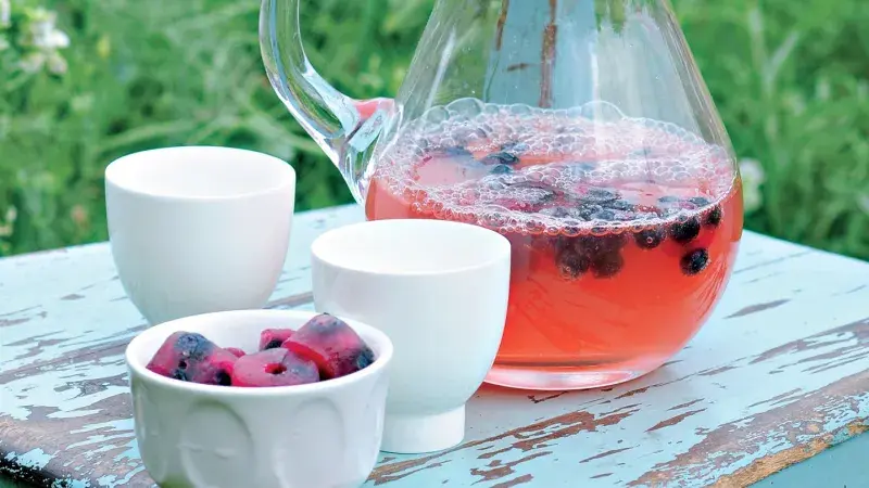 Borůvková limonáda