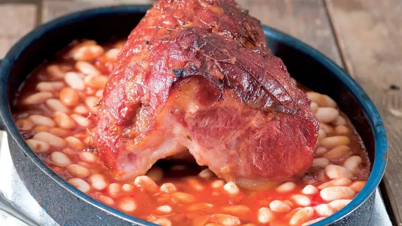 Bostonské pečené fazole