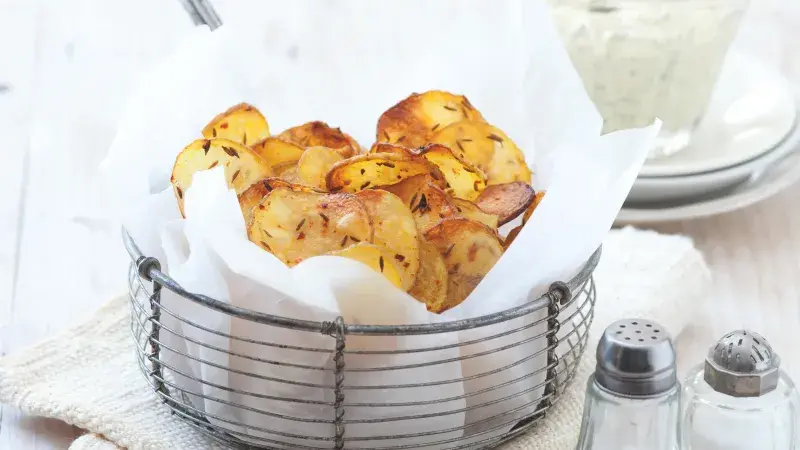 Bramborové lupínky z trouby