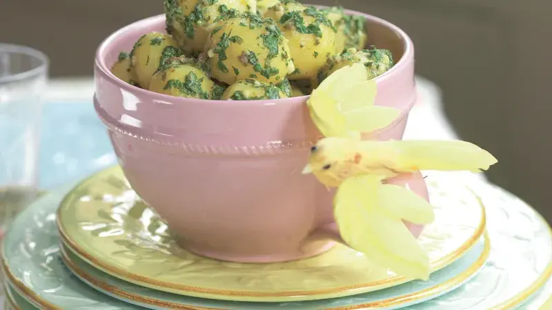 Brambory salsa verde