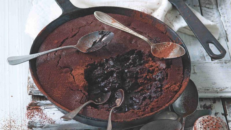 Brownies na pánvi