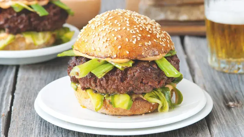 Hoisin burger