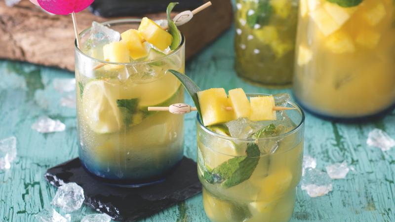 Caipirinha s ananasem