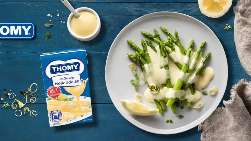 Chřest s holandskou omáčkou